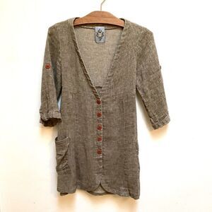 MK2K LINEN JACKET SMALL
